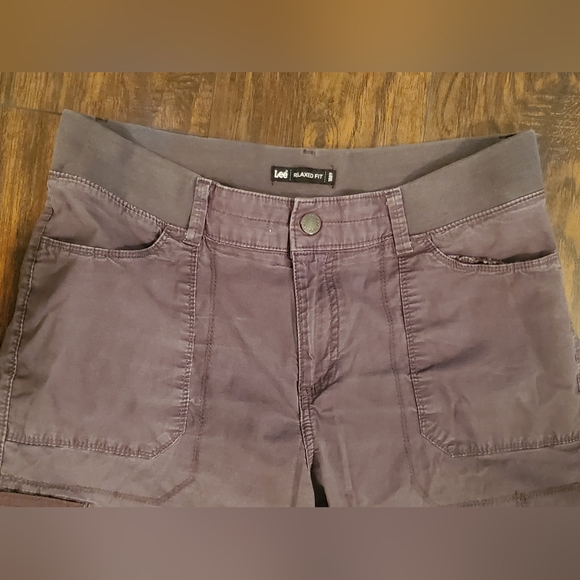 Lee Relaxed Fit 1889 Woman's Capri Pants Size M - Picture 3 of 9